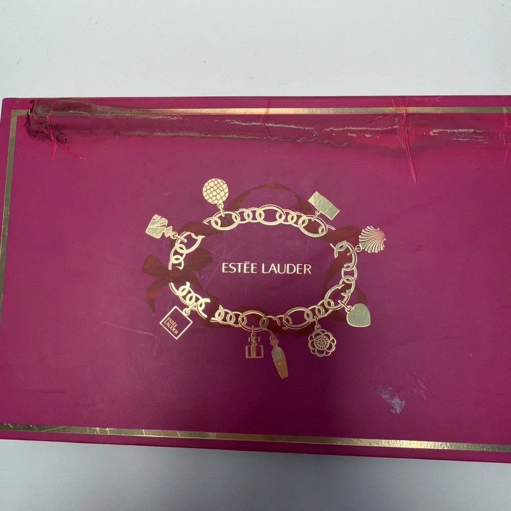 Estée Lauder Makeup Palette Gift Box 16 Lip 30 Shadow 4 Blush -Box Has Wear‎